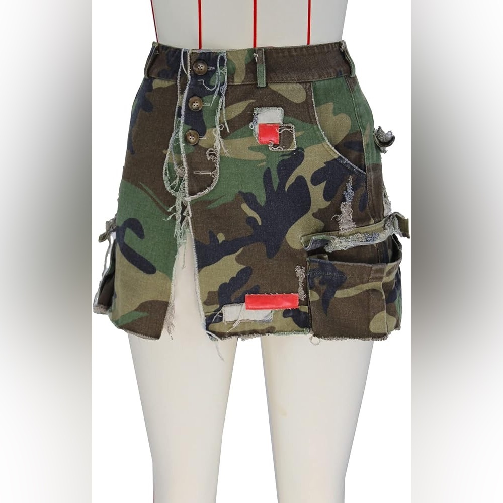 Camouflage Women's Mini Skirt